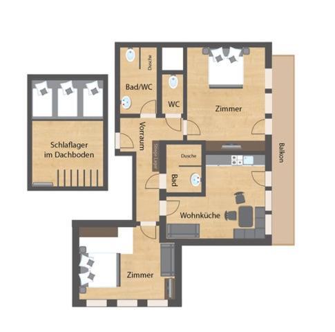 Apartmán Bauernhof Mandlberger Schladming Exteriér fotografie